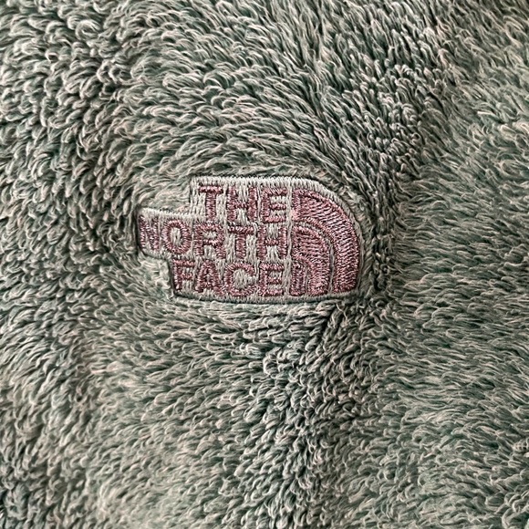 Blue green the North Face zippered jacket - Picture 3 of 7